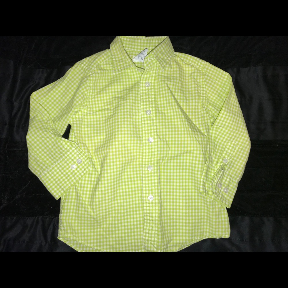 Crew Cuts Gingham Button Down